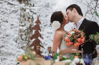свадьба зимой фотосессия