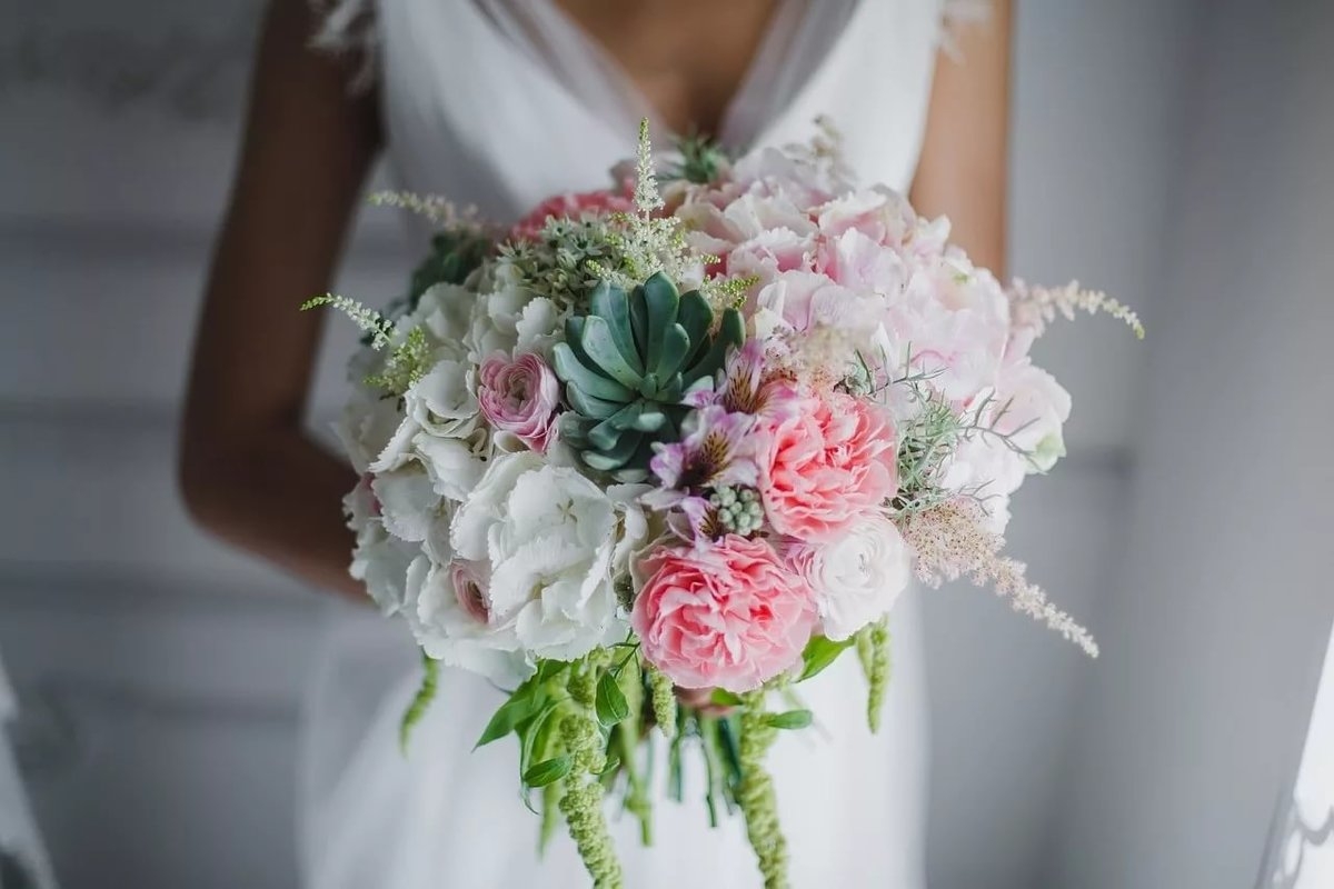 О любви языком цветов — Букет невесты